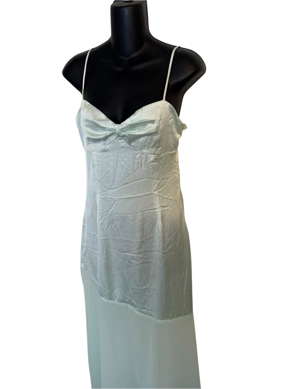 Princess Polly Aurellia Splice Maxi Dress Ice Blue - Picture 4 of 6